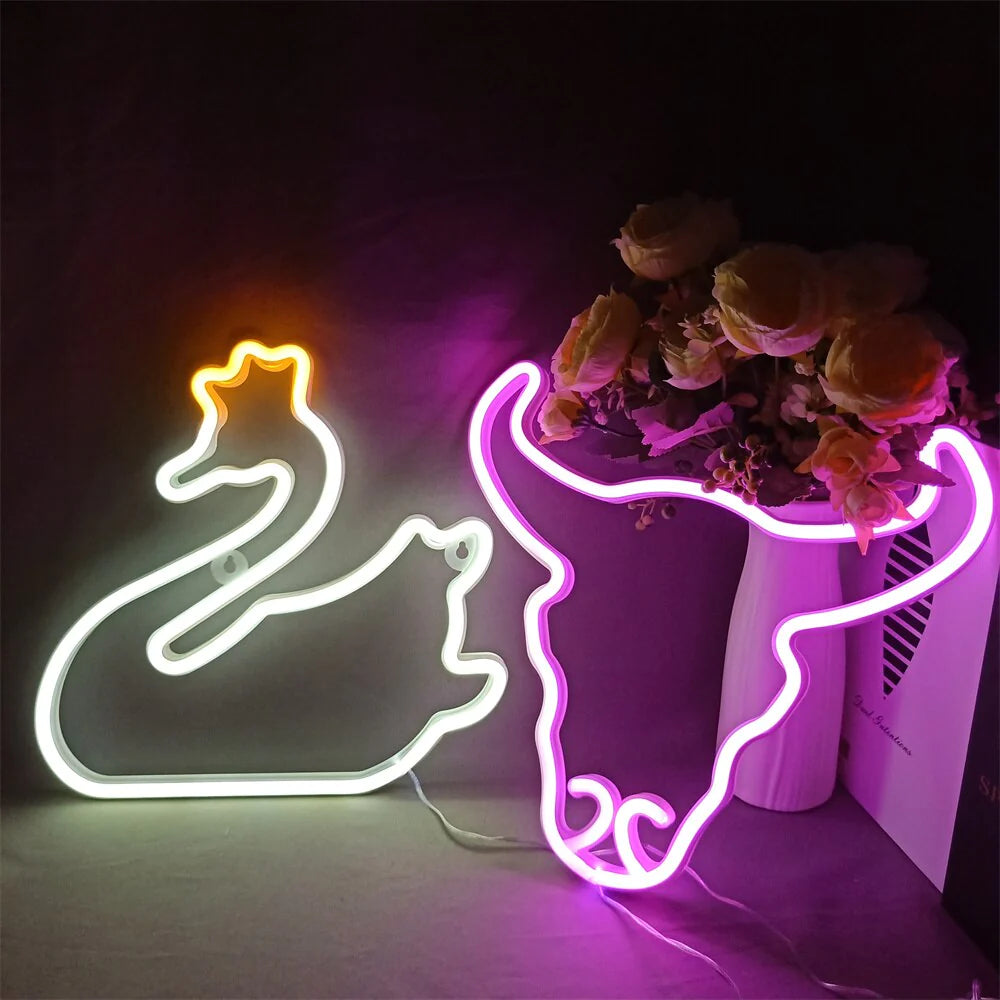 LED Neon Night Light Wall Hanging Neon Sign