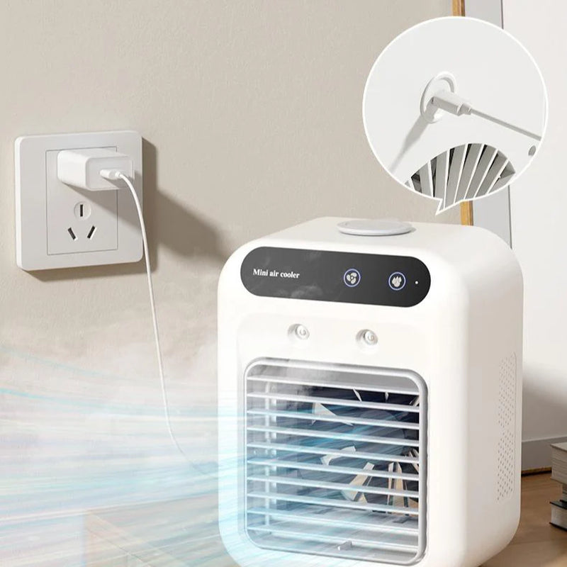 Portable Air Conditioner and Air Cooler Fan