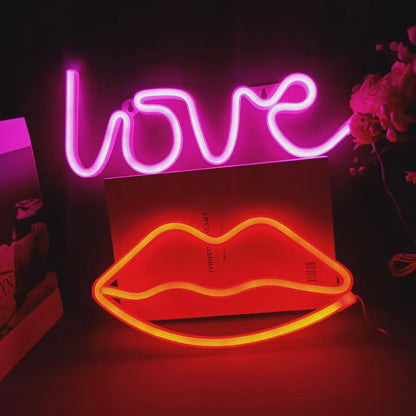 LED Neon Night Light Wall Hanging Neon Sign