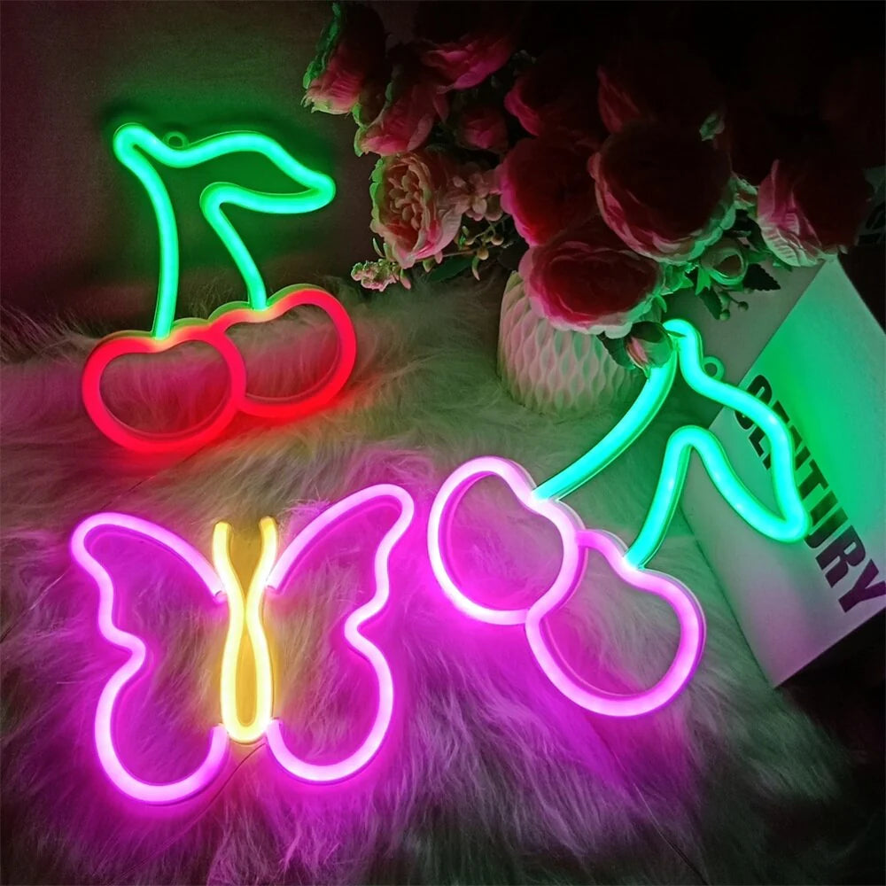 LED Neon Night Light Wall Hanging Neon Sign